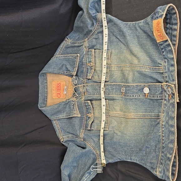 GUESS DENIM JACKET SIZE L - Picture 10 of 13